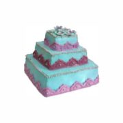 Blue Blossom cake 2