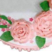 Rose cake 1